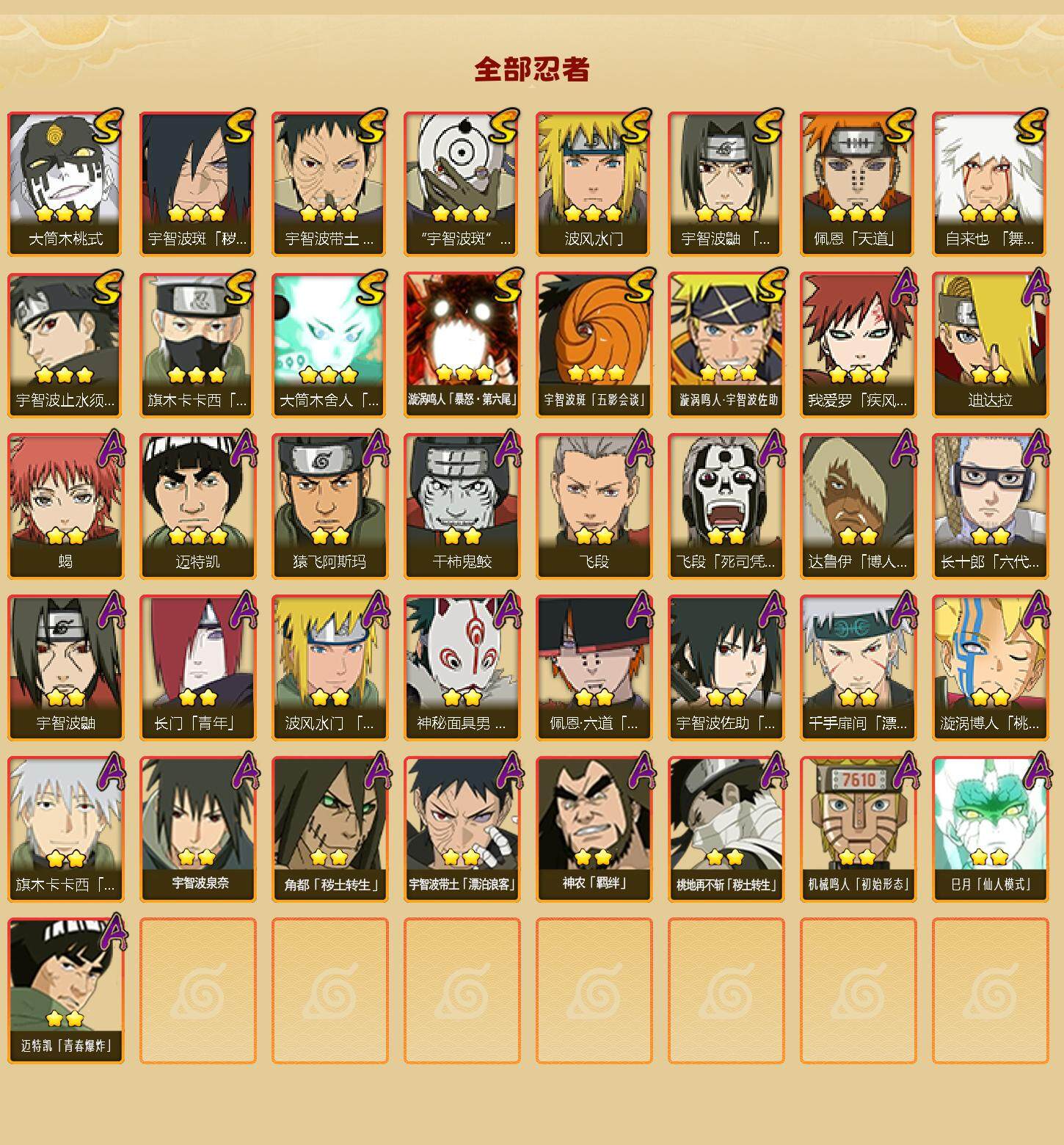 HYQM343854火影忍者账号详情图3