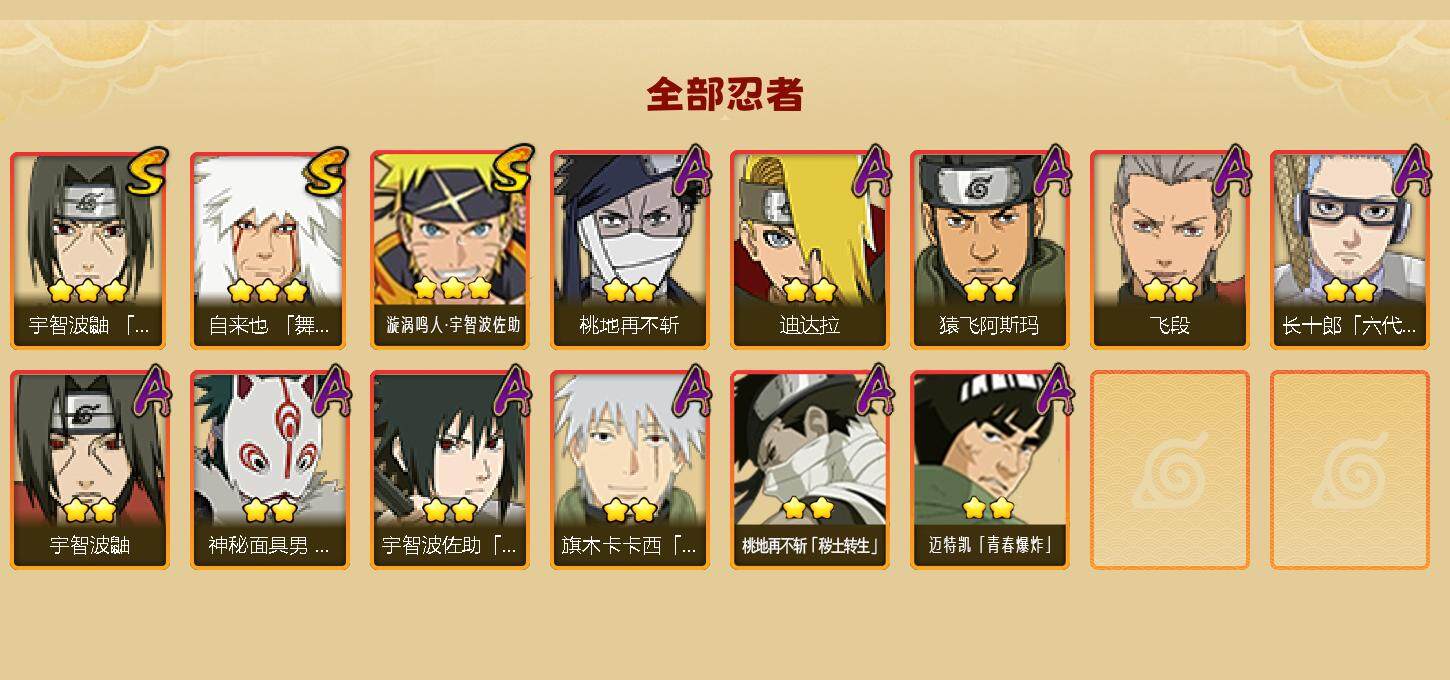 HYEY343739火影忍者账号详情图2