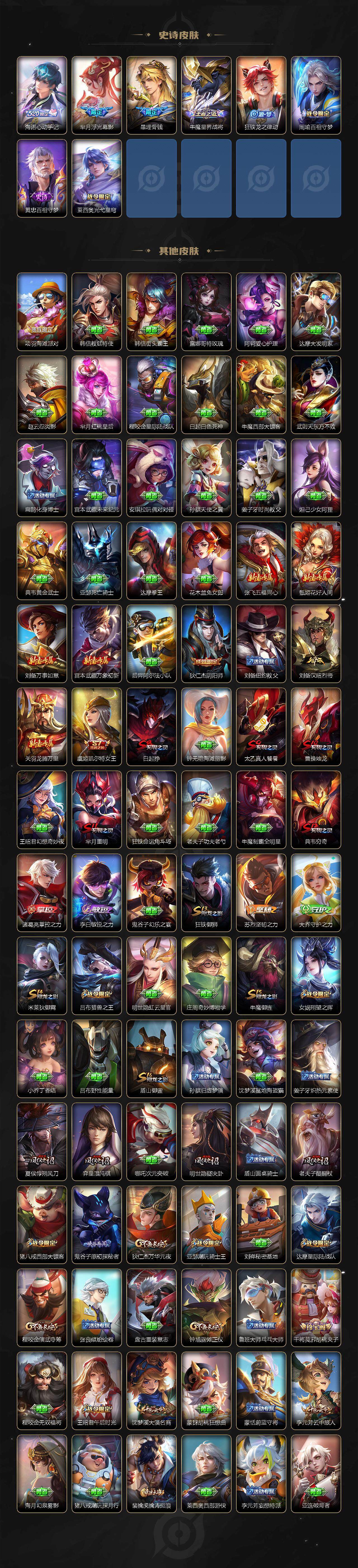 WZ033479899王者荣耀账号详情图5 WZ033479899王者荣耀账号详情图5