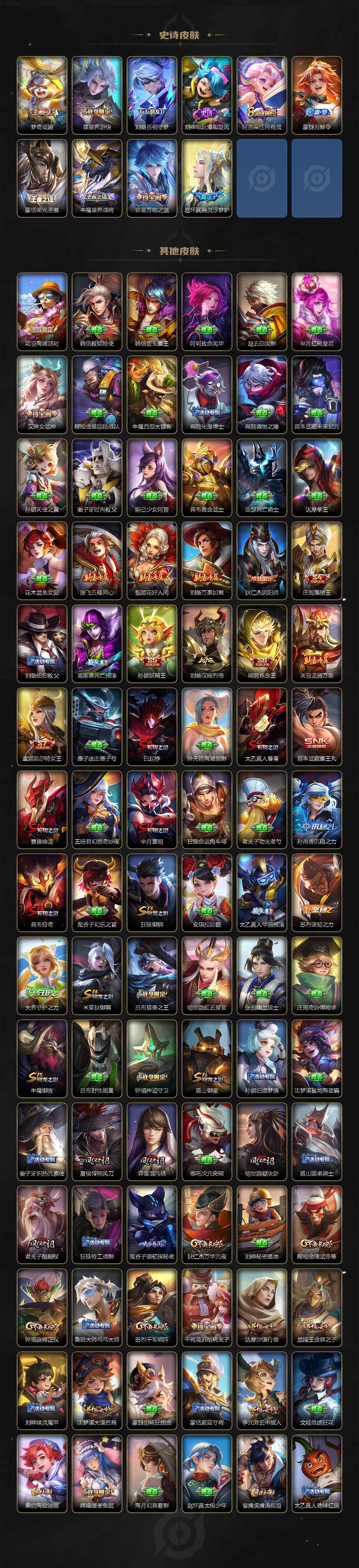 WZ033479999王者荣耀账号详情图4 WZ033479999王者荣耀账号详情图4