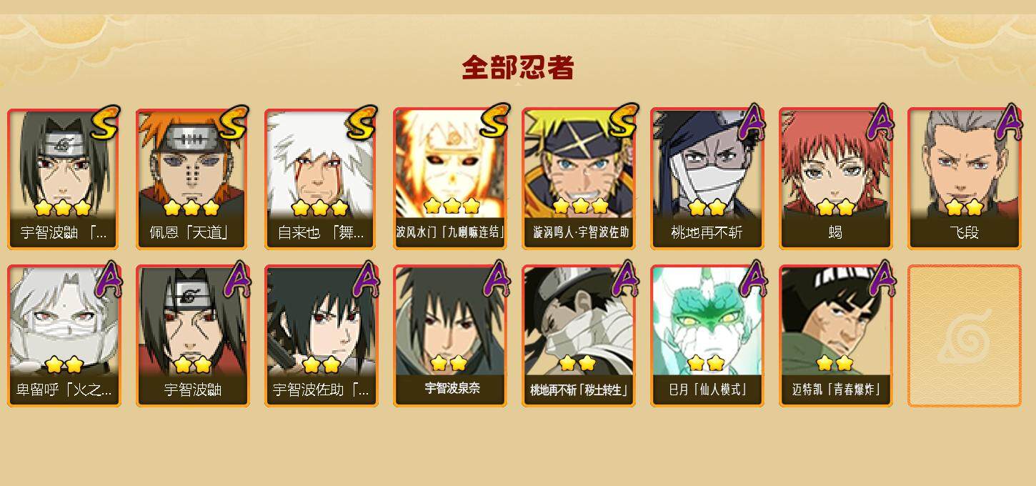 HYEY343594火影忍者账号详情图3