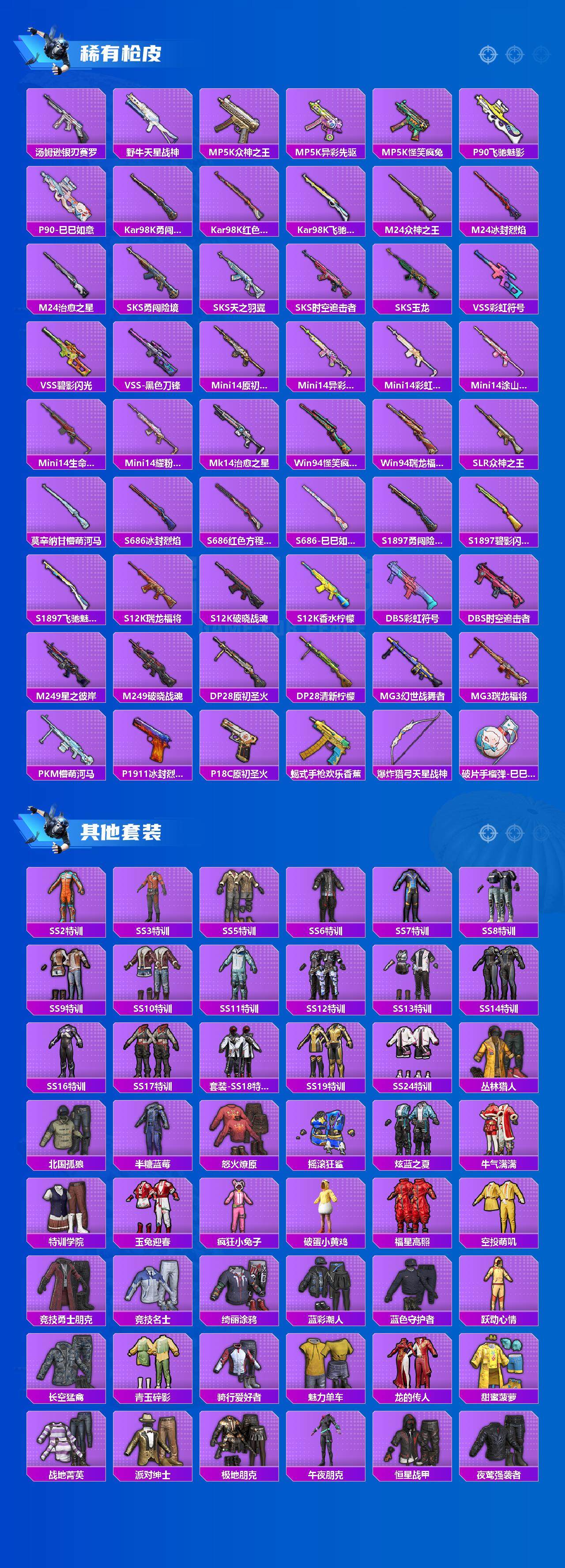 HPLE3453240和平精英账号详情图3