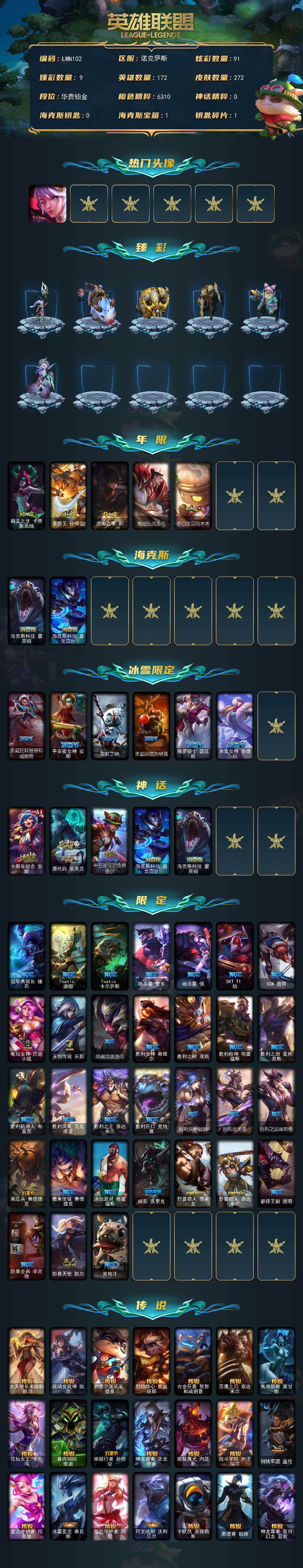 LOLQM324423英雄联盟账号详情图3