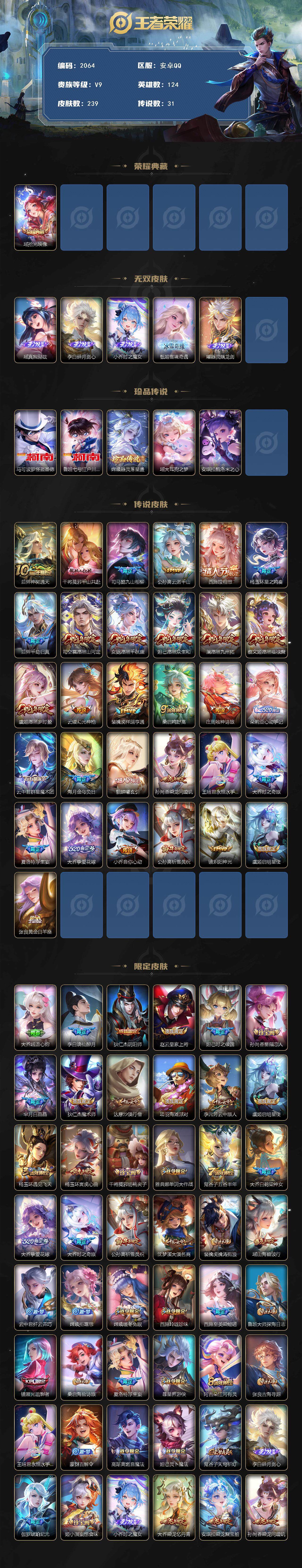 WZCMW3474825王者荣耀账号详情图3