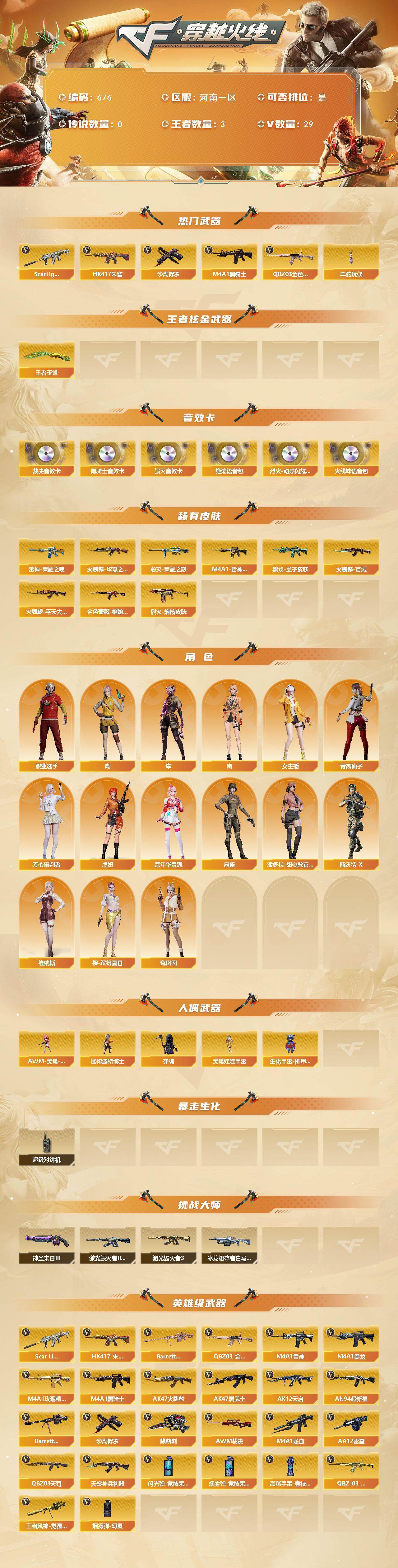 CFCMW421792穿越火线账号详情图2