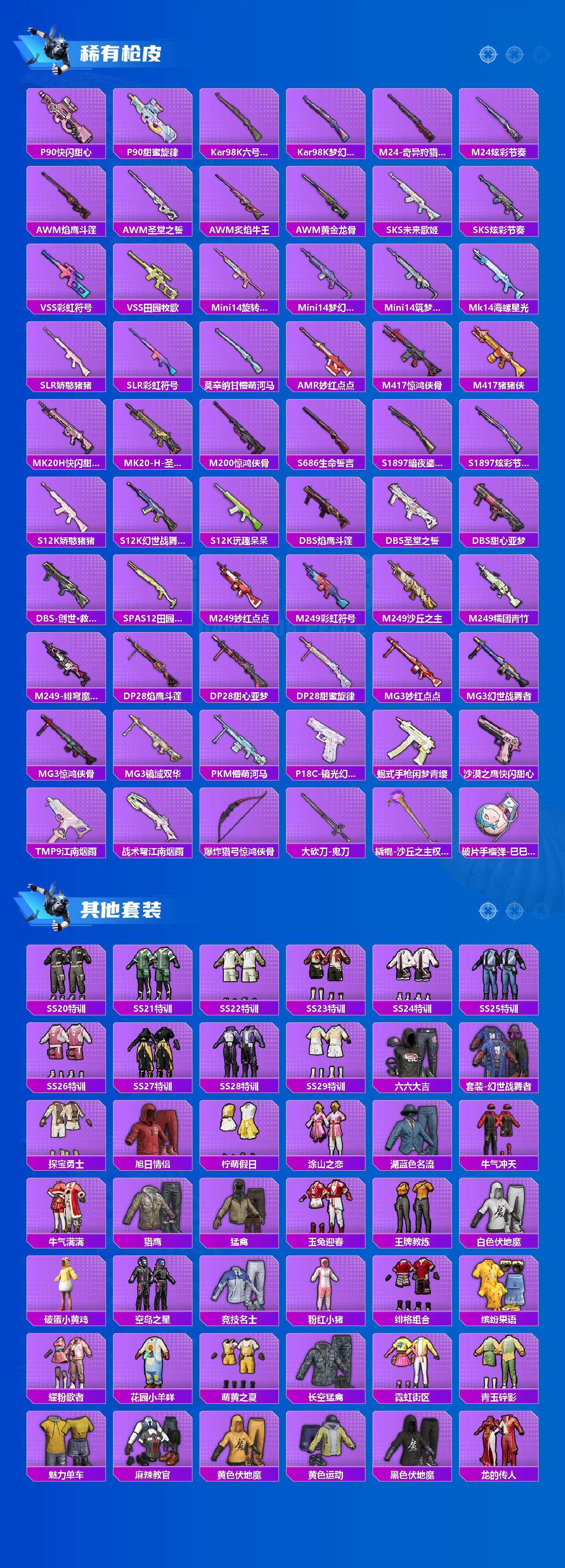 HPLE3454377和平精英账号详情图3