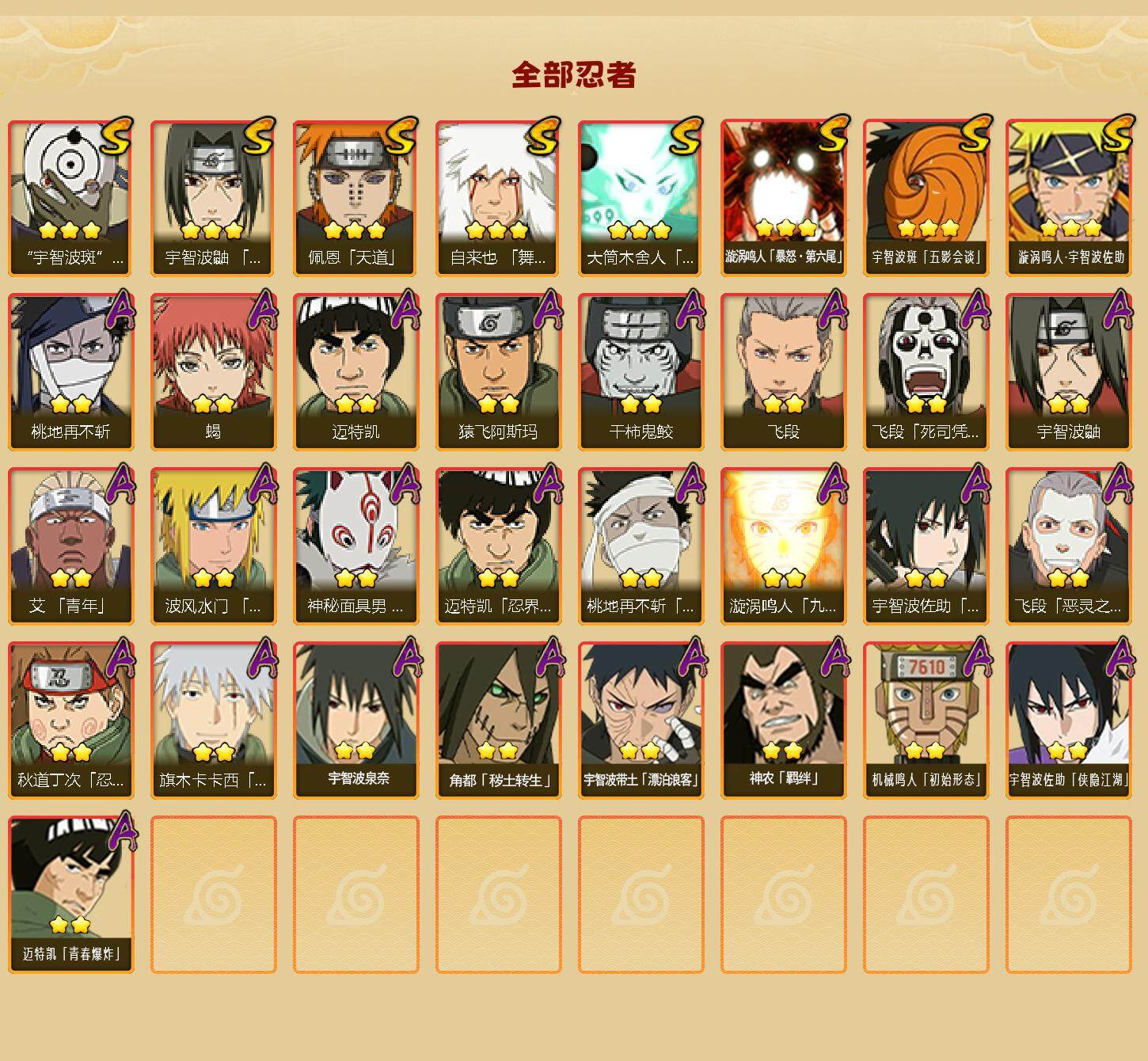 HYEY343959火影忍者账号详情图3