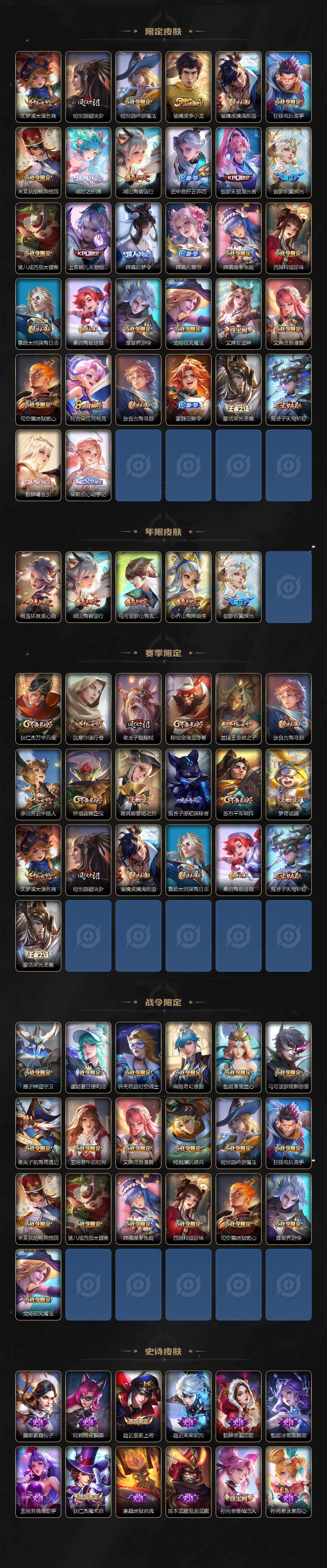 WZ033476887王者荣耀账号详情图3 WZ033476887王者荣耀账号详情图3