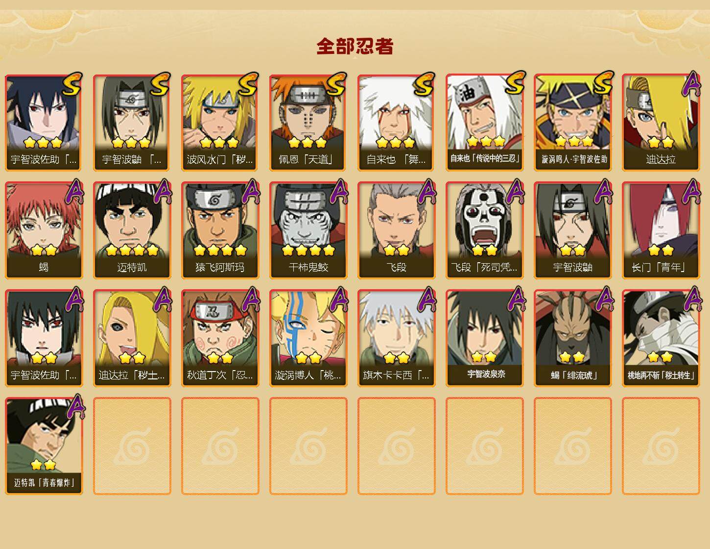 HYEY344028火影忍者账号详情图2