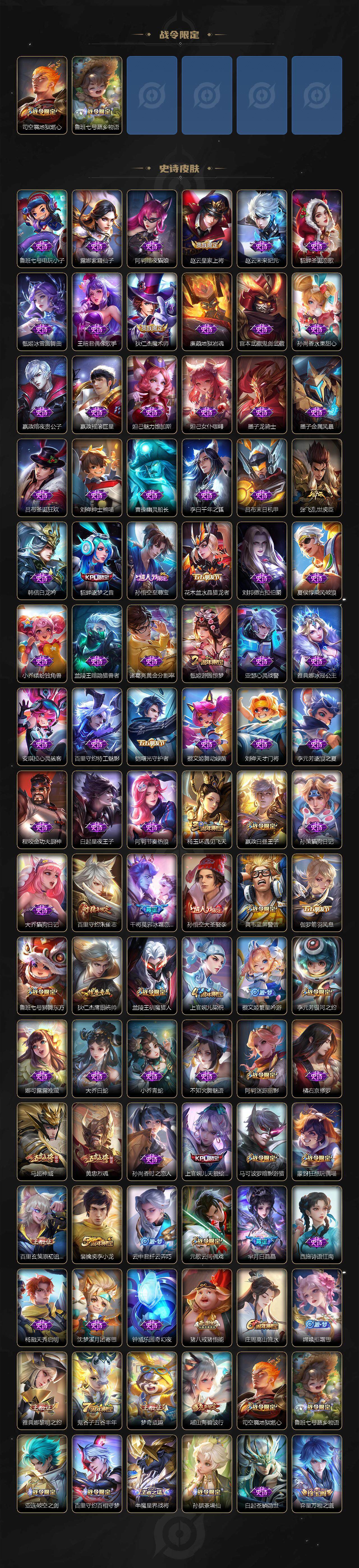 WZ033479839王者荣耀账号详情图4 WZ033479839王者荣耀账号详情图4