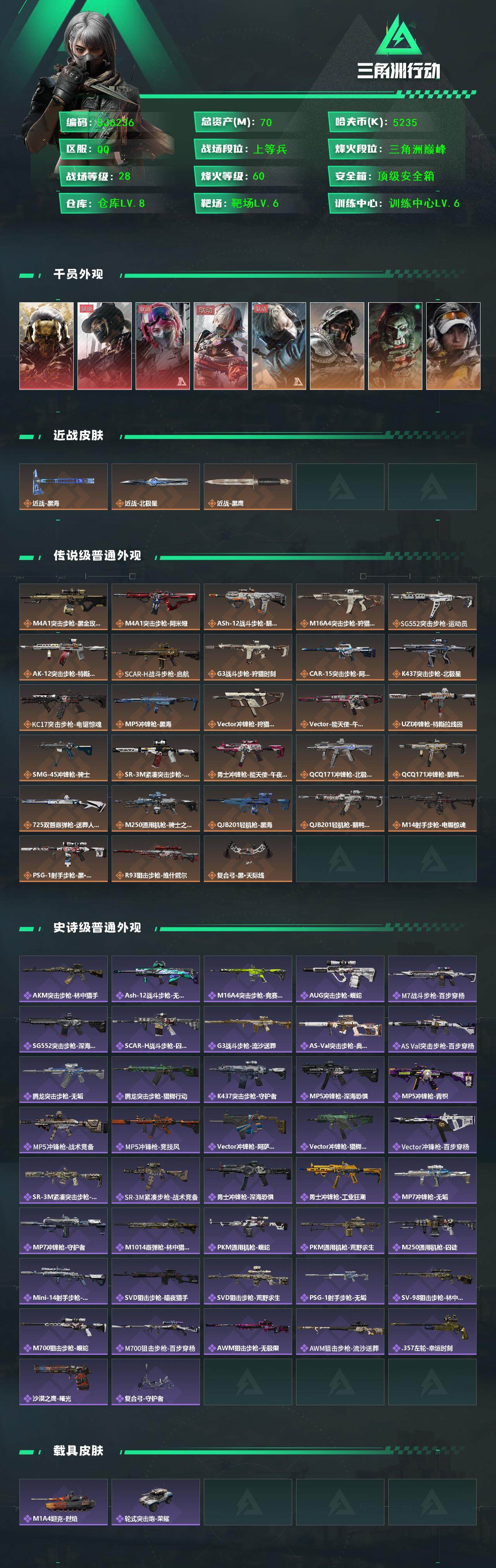 SJZEY3102664三角洲行动账号详情图2