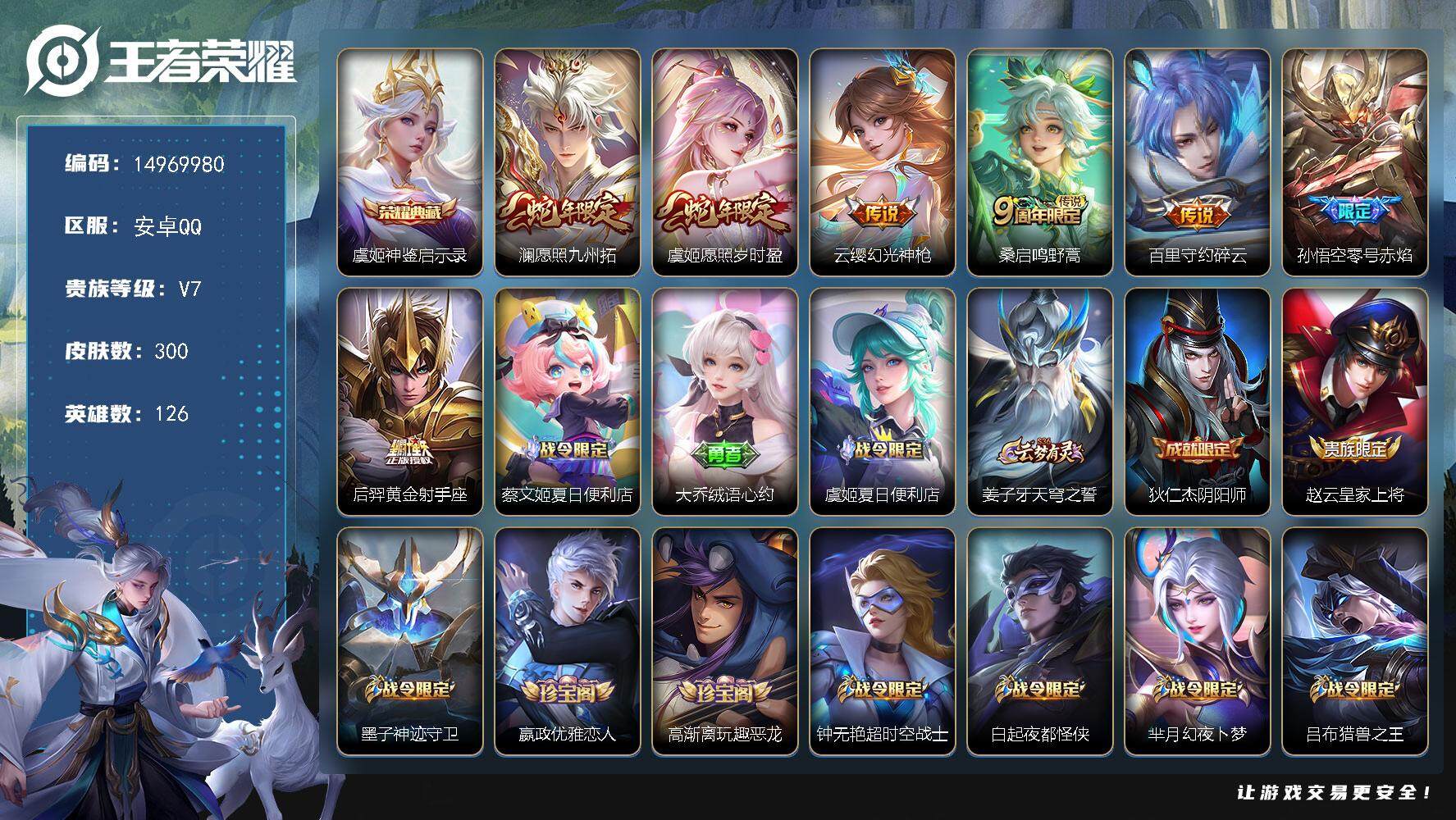 WZDN3477880王者荣耀账号详情图8