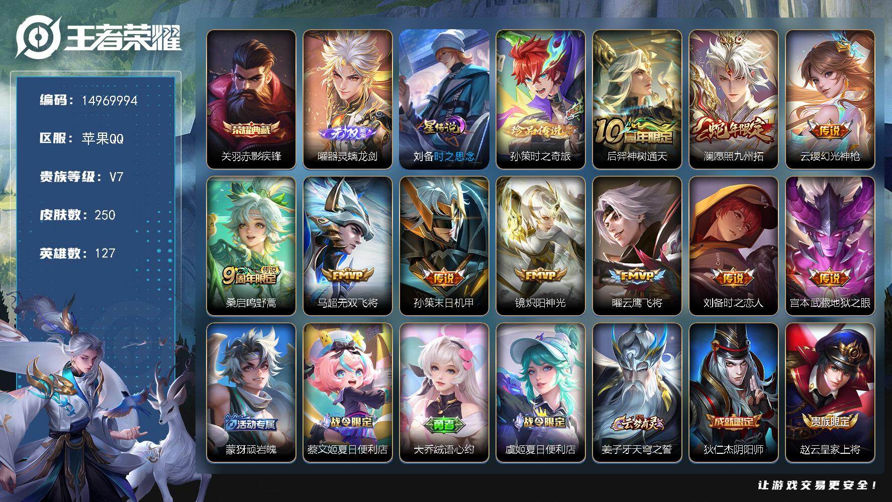 WZDN3477944王者荣耀账号详情图2