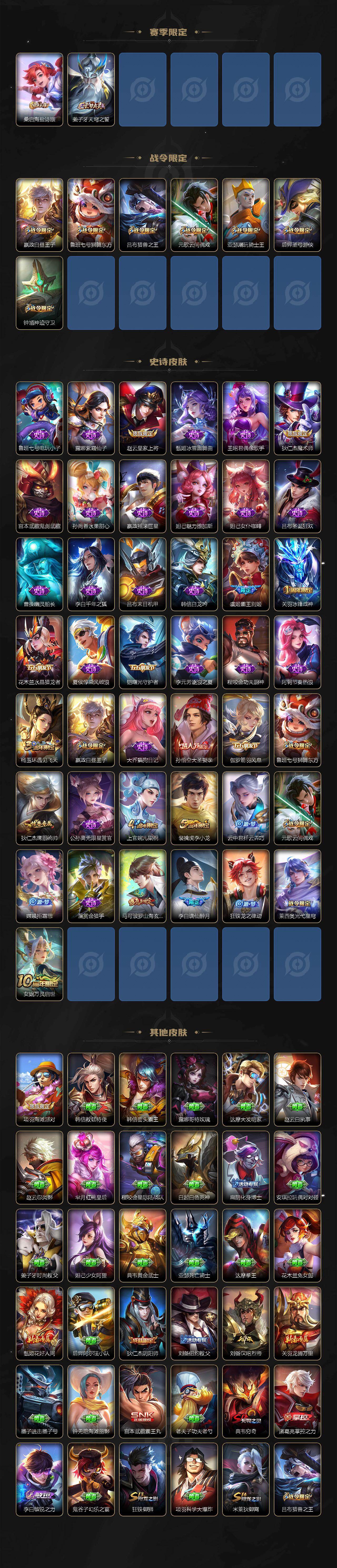 WZ033480083王者荣耀账号详情图3 WZ033480083王者荣耀账号详情图3