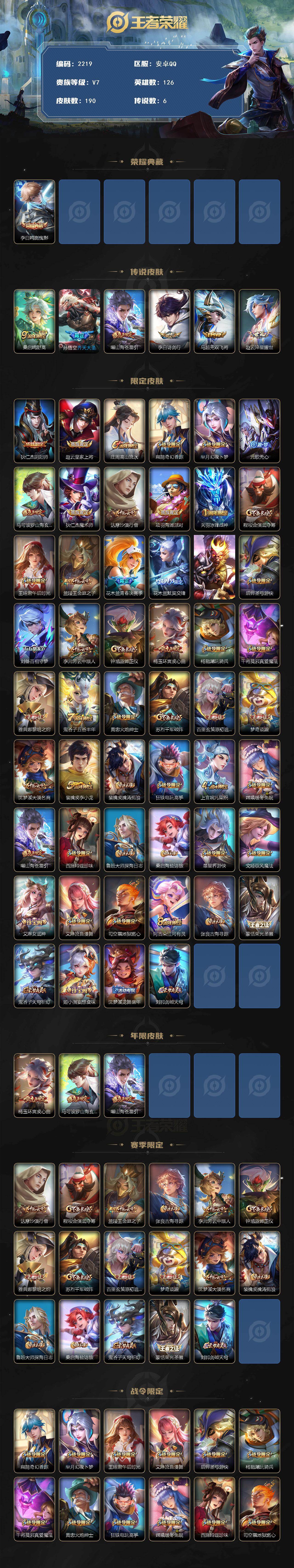 WZCMW3478551王者荣耀账号详情图2