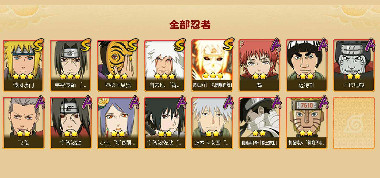 HYEY344192火影忍者账号详情图2