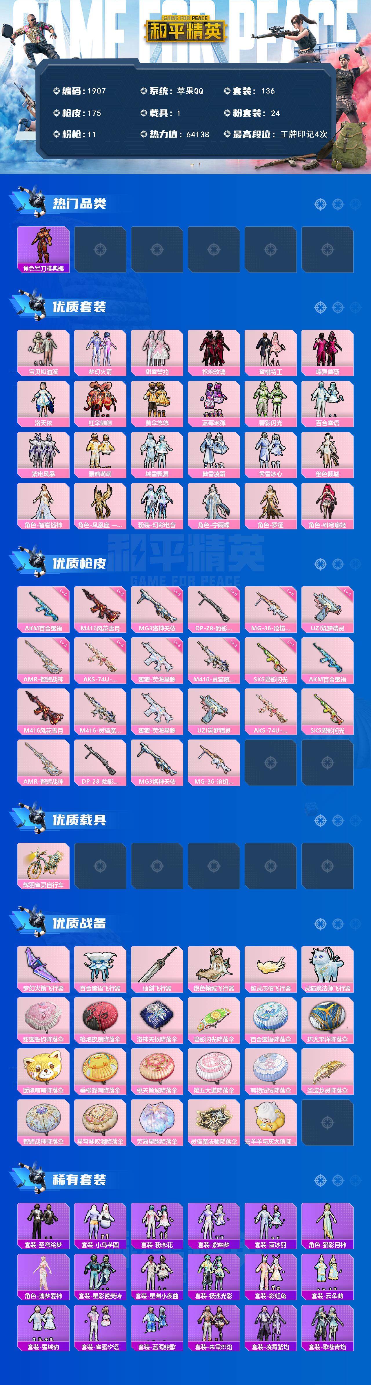 HPCMW3452969和平精英账号详情图2 HPCMW3452969和平精英账号详情图2