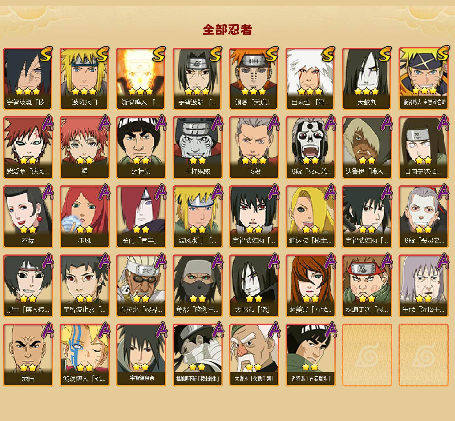 HYQM343991火影忍者账号详情图3