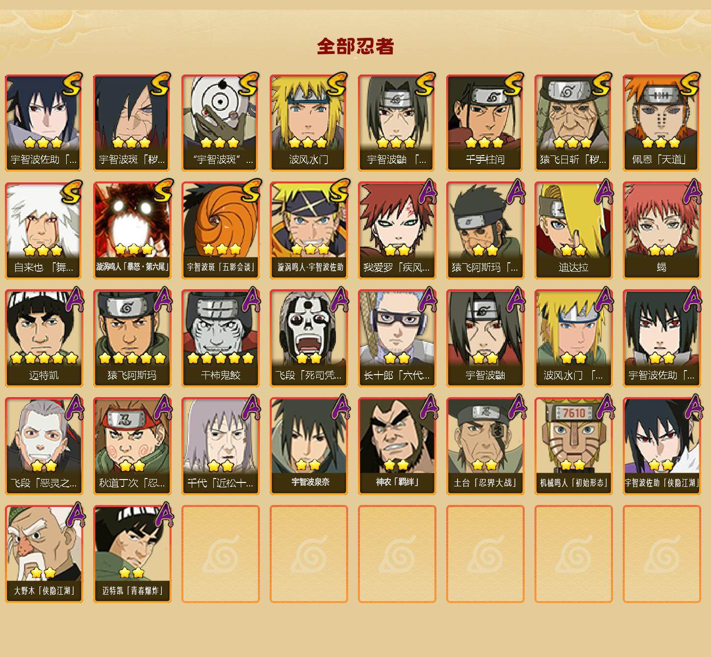 HYQM343989火影忍者账号详情图3