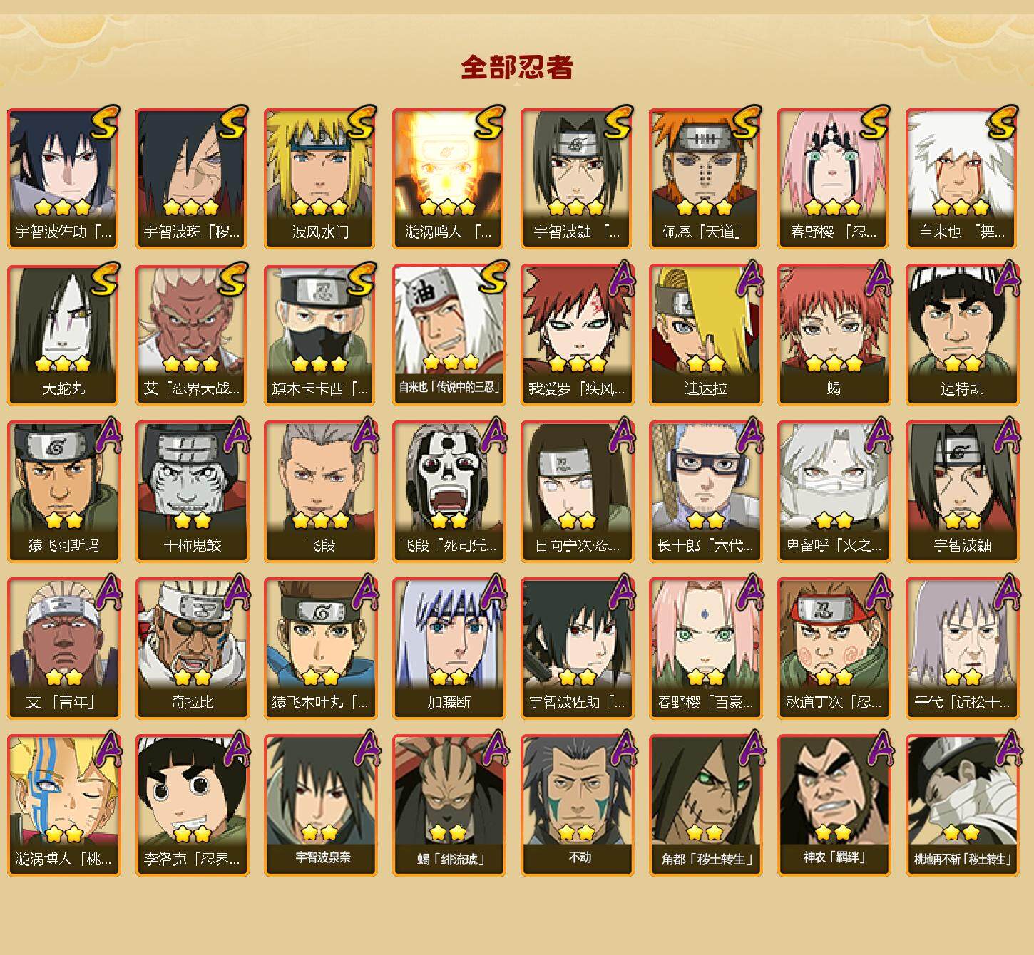 HYQM343999火影忍者账号详情图3