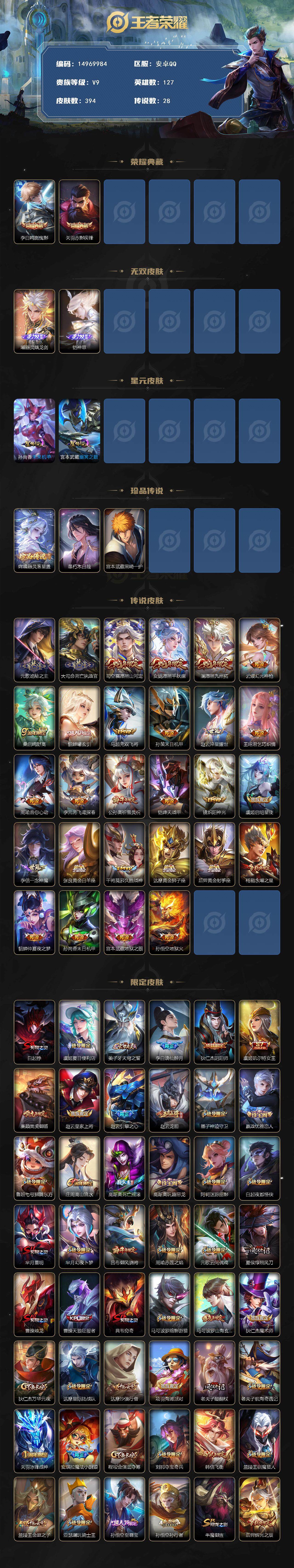 WZDN3477901王者荣耀账号详情图3