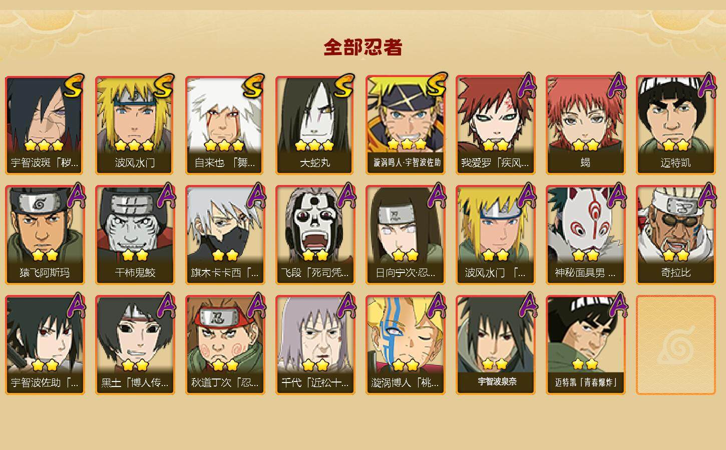 HYLFY344060火影忍者账号详情图3