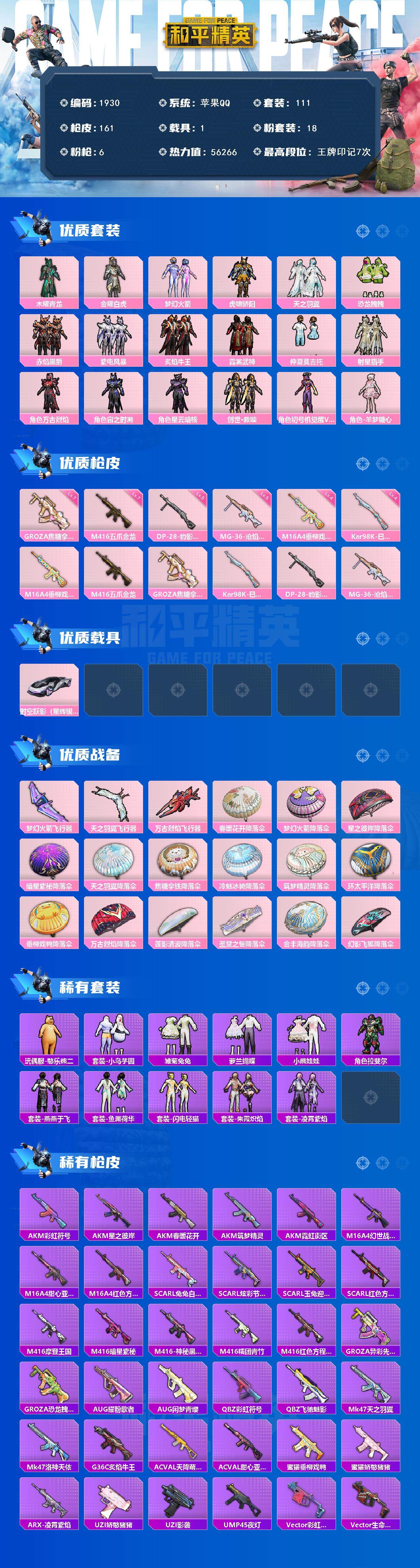 HPCMW3453637和平精英账号详情图2 HPCMW3453637和平精英账号详情图2