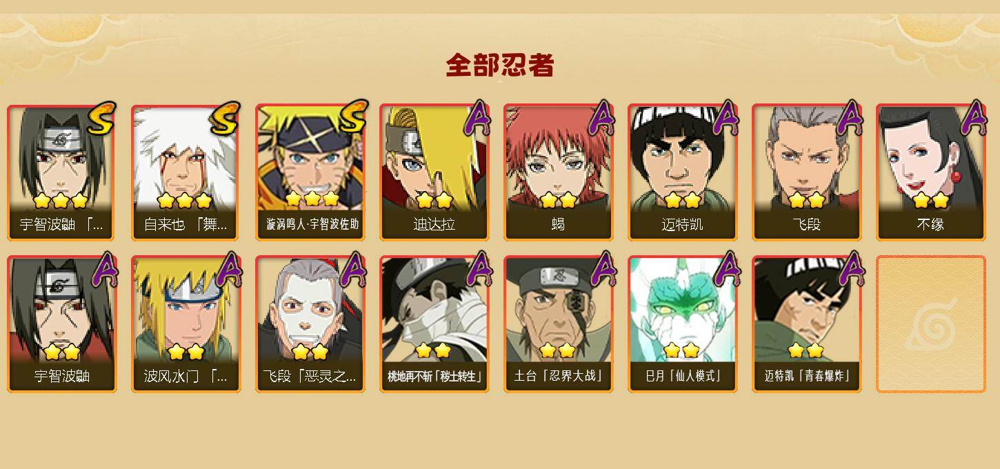 HYKG43034火影忍者账号详情图3