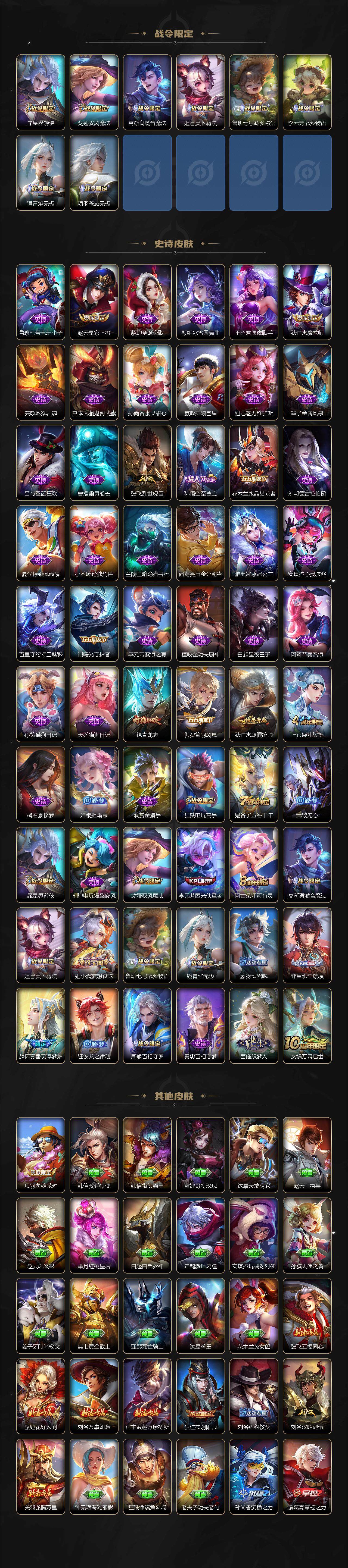 WZQM3479881王者荣耀账号详情图5