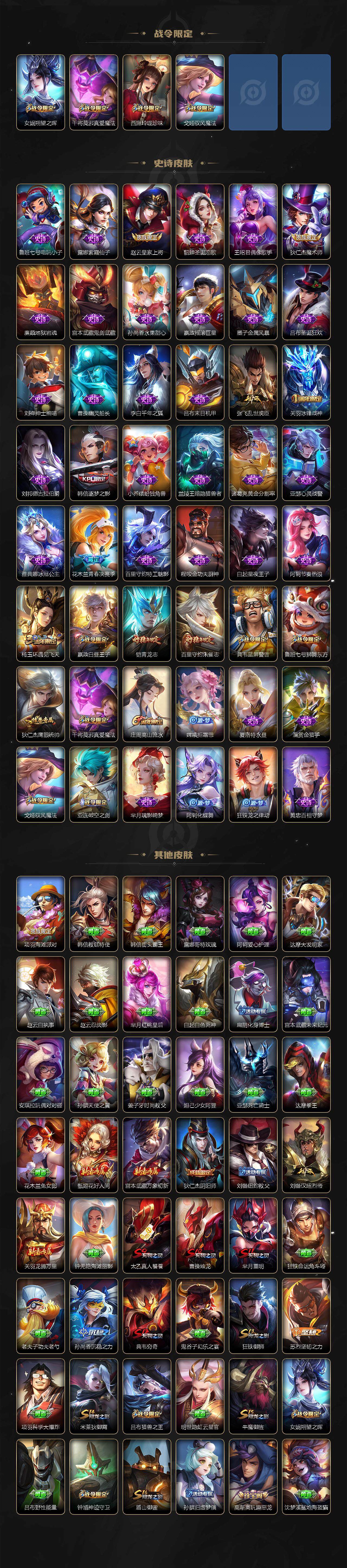 WZQM3482684王者荣耀账号详情图5