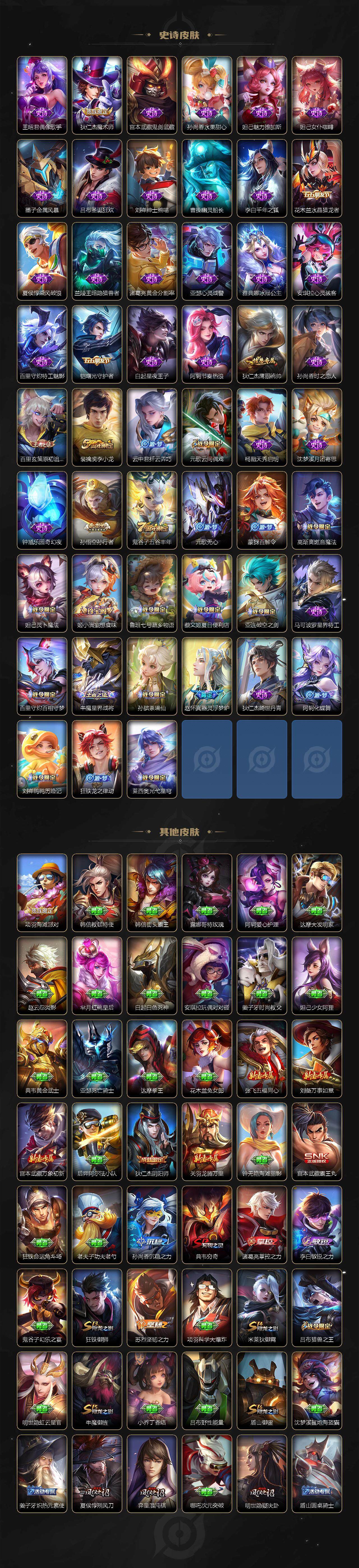 WZ033480176王者荣耀账号详情图3 WZ033480176王者荣耀账号详情图3