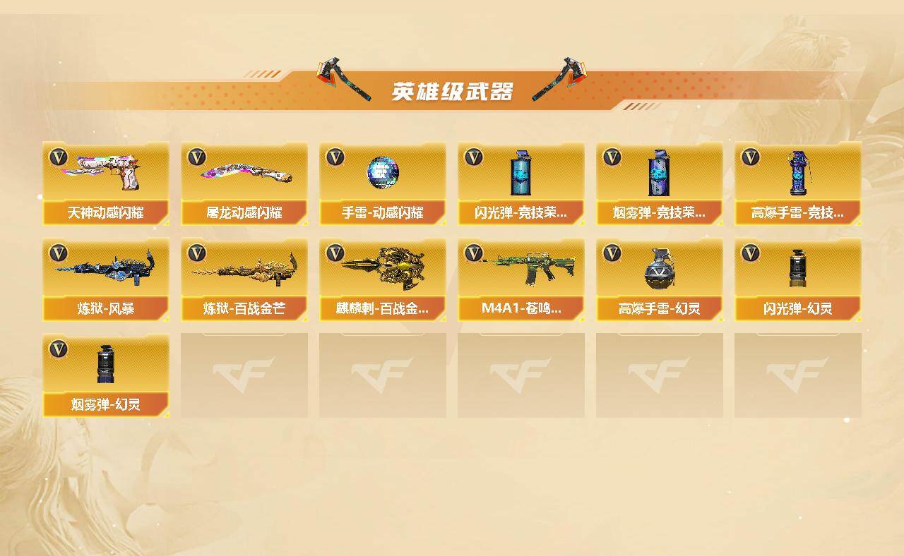 CFCMW421455穿越火线账号详情图3