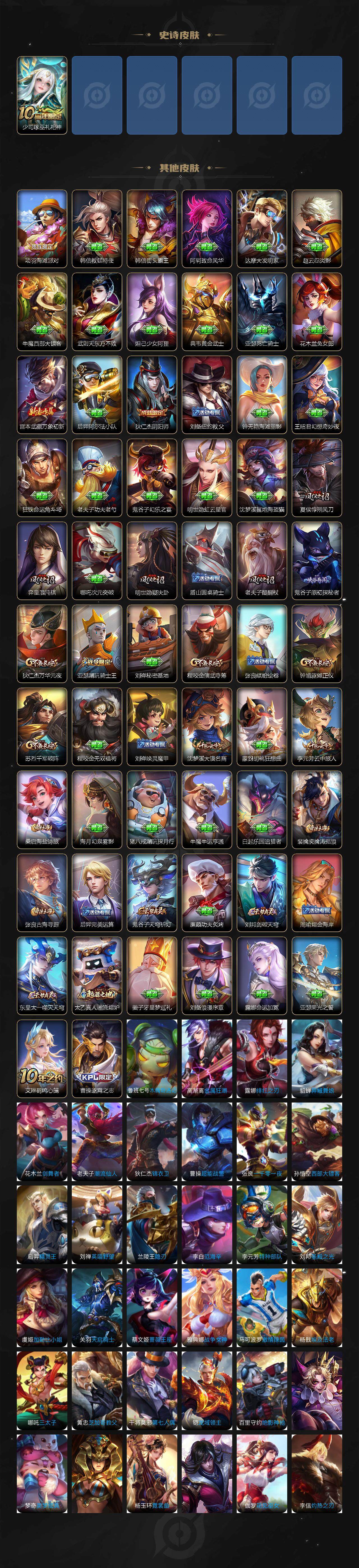 WZJZ3480747王者荣耀账号详情图4