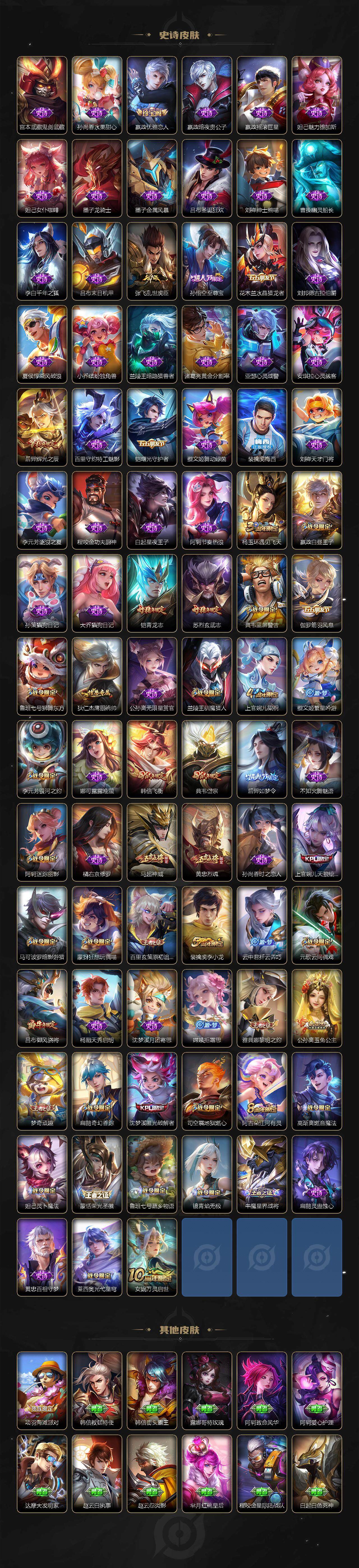 WZLE3483990王者荣耀账号详情图4 WZLE3483990王者荣耀账号详情图4