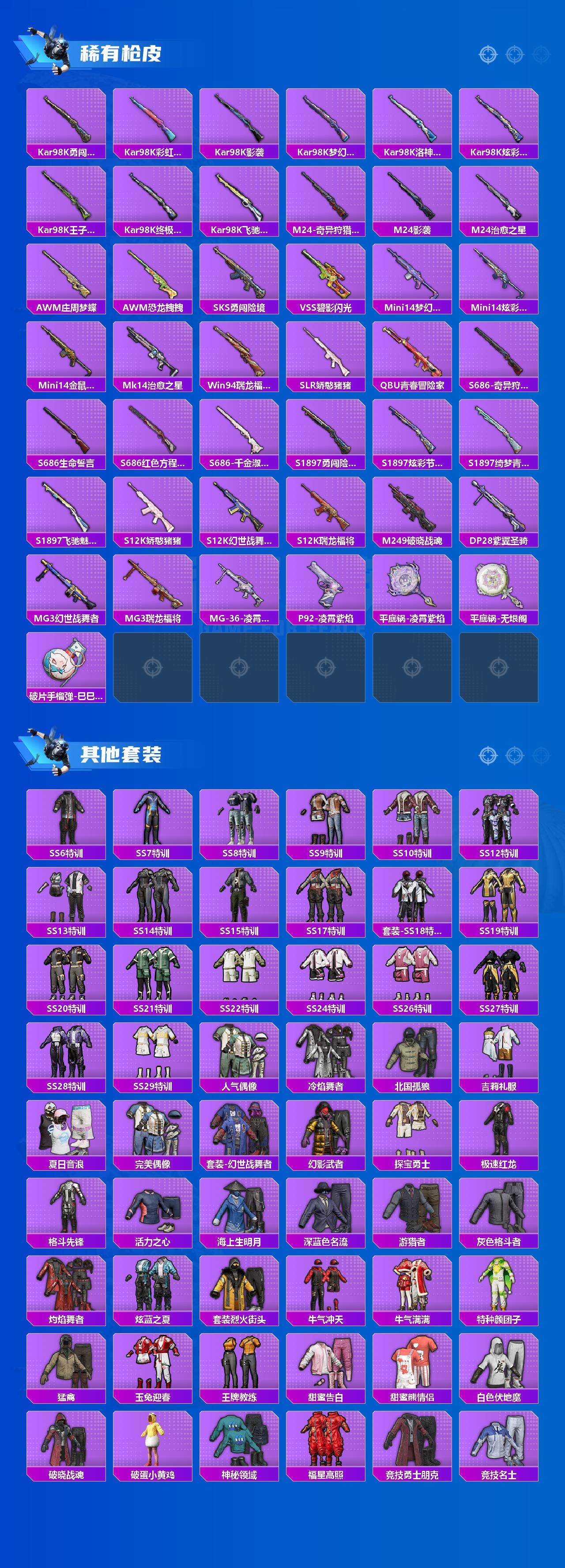 HPCMW3454841和平精英账号详情图3