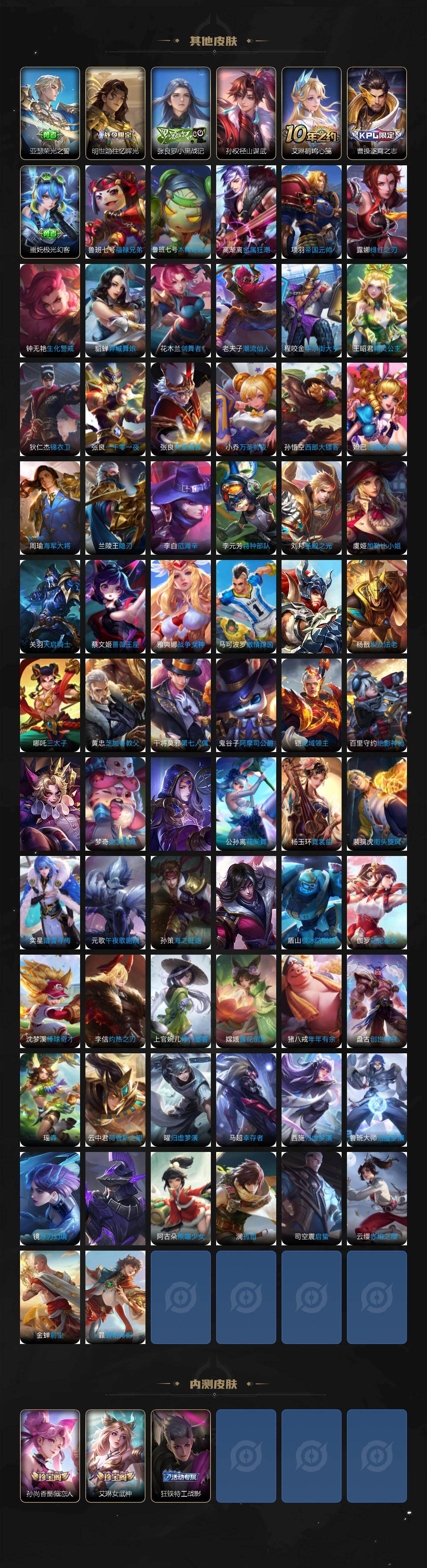 WZ033483443王者荣耀账号详情图6 WZ033483443王者荣耀账号详情图6