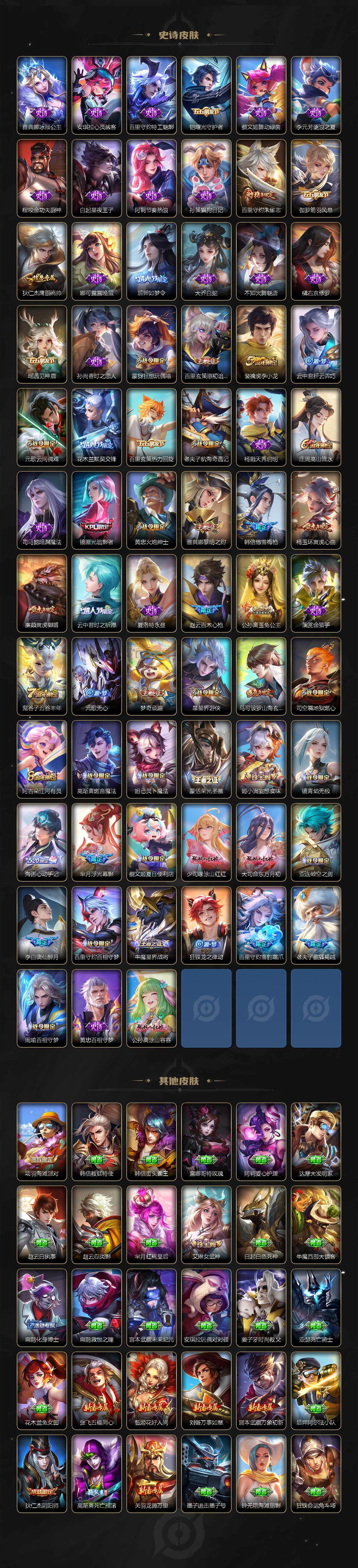 WZ033483336王者荣耀账号详情图5 WZ033483336王者荣耀账号详情图5