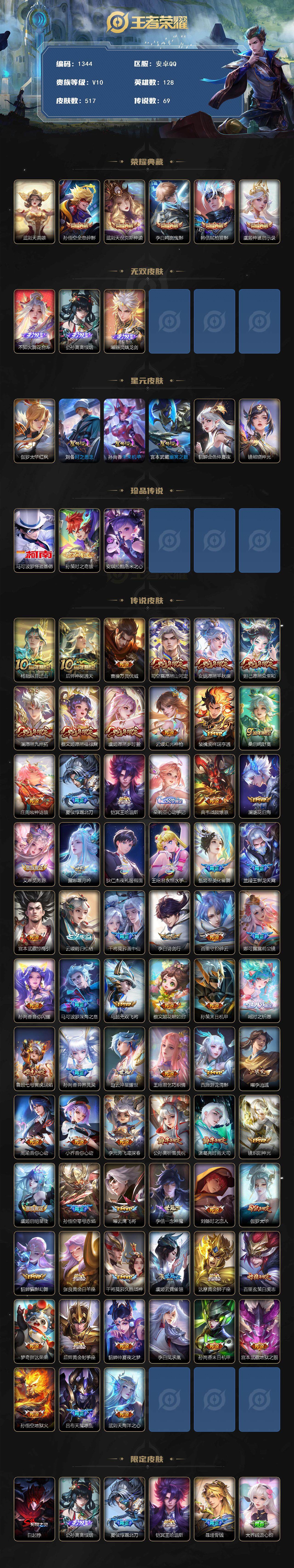 WZCMW414802王者荣耀账号详情图2