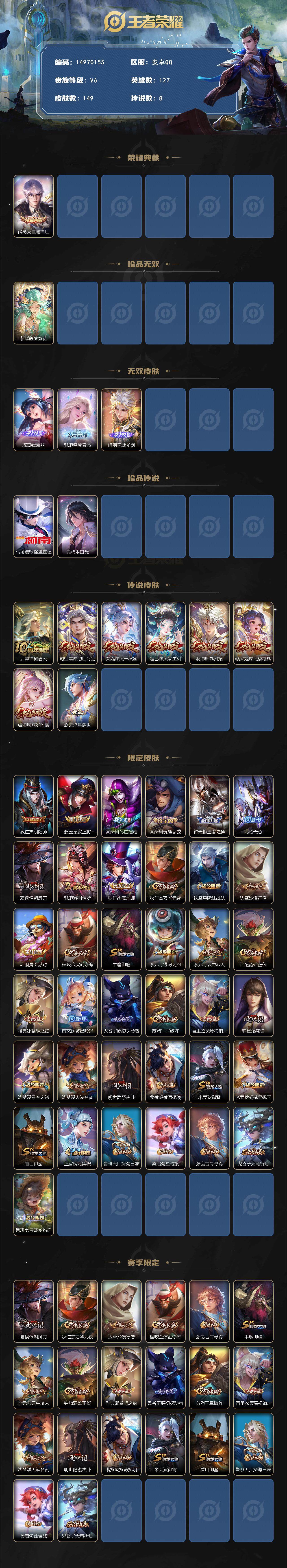 WZDN3480591王者荣耀账号详情图3