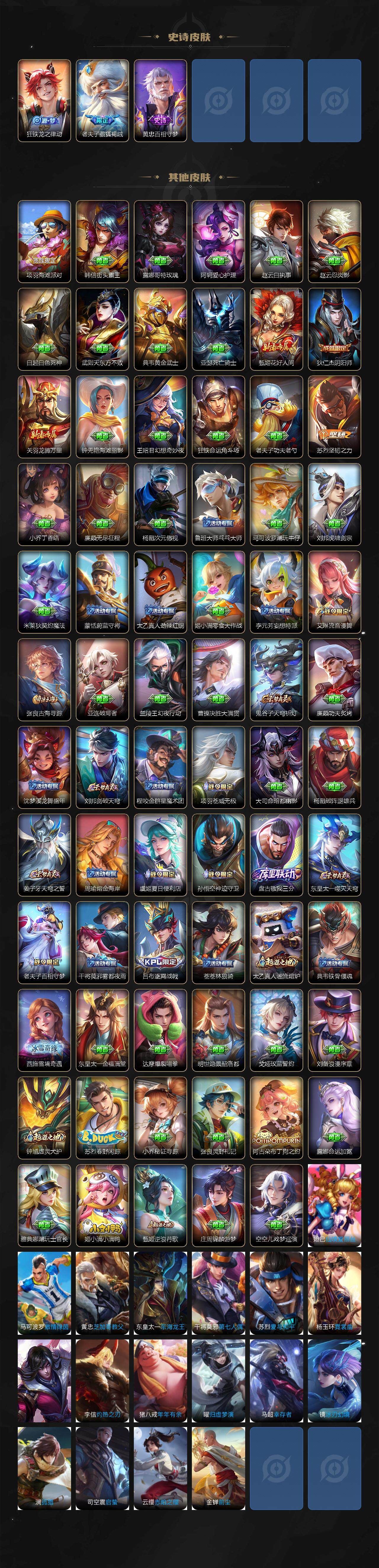 WZCMW3480785王者荣耀账号详情图3 WZCMW3480785王者荣耀账号详情图3