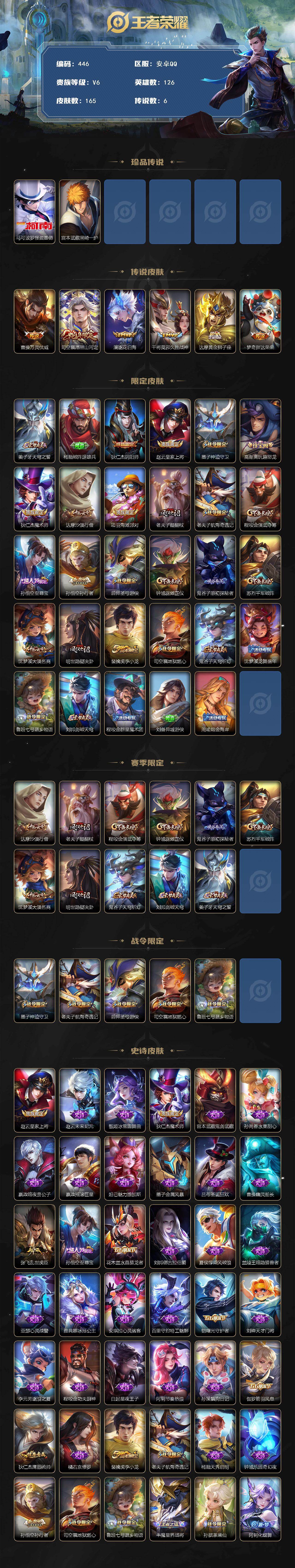 WZQM4124948王者荣耀账号详情图3