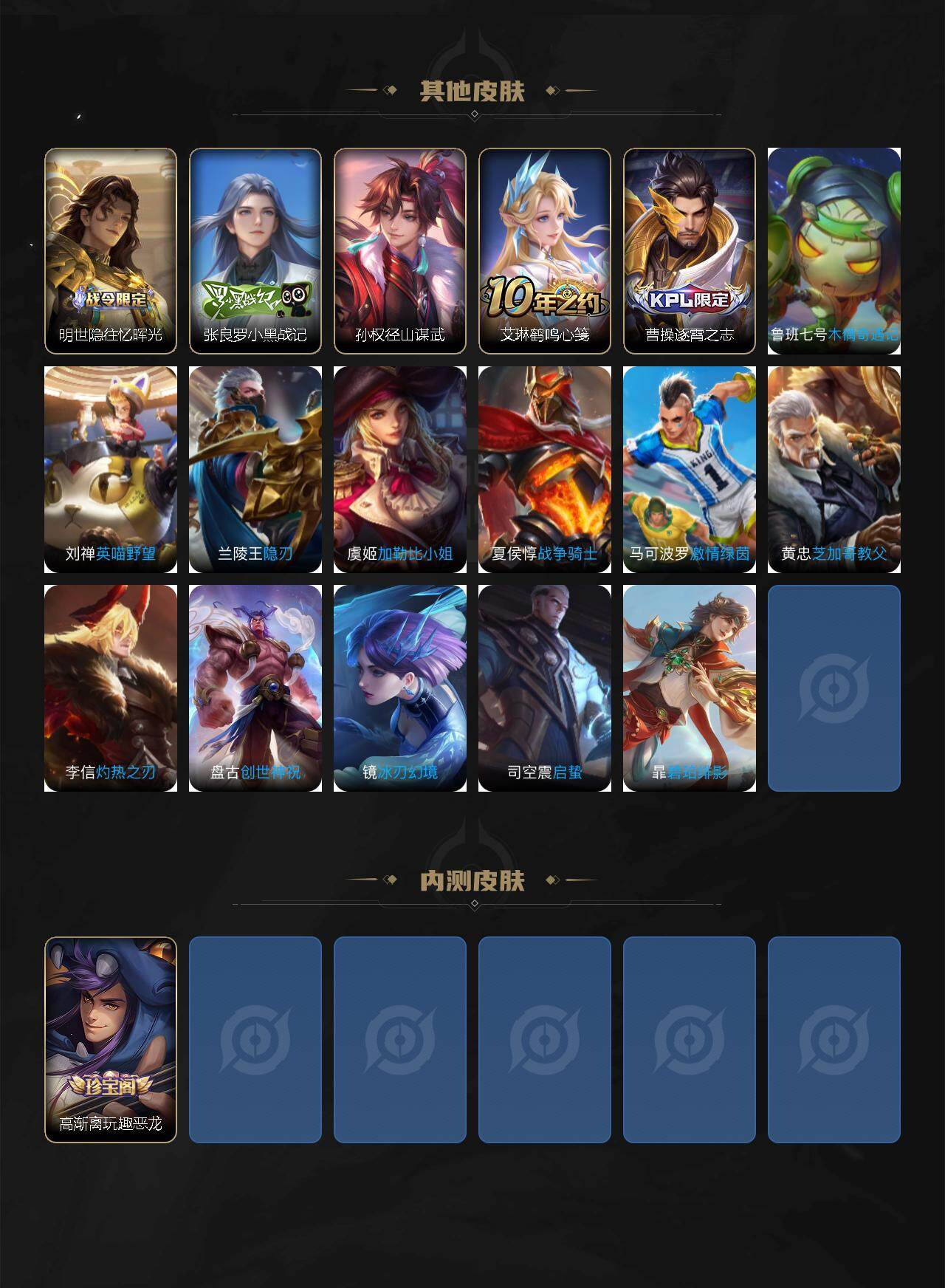 WZQM4124948王者荣耀账号详情图5