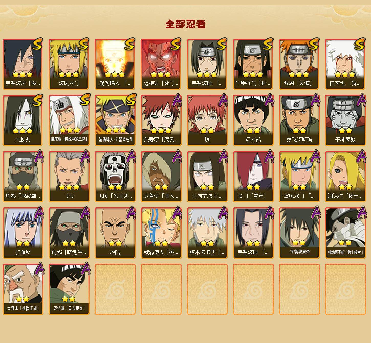 HYLFY344388火影忍者账号详情图2