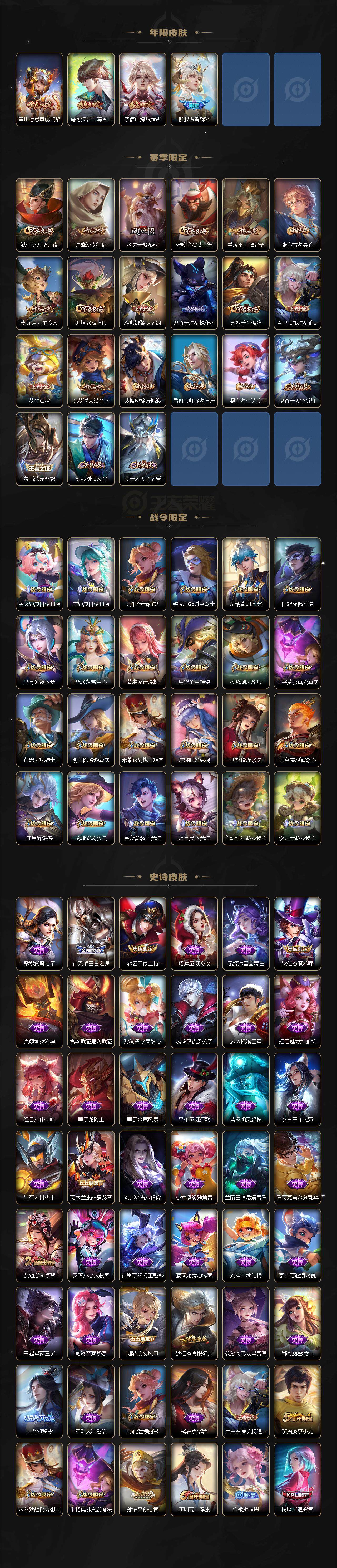 WZ033483398王者荣耀账号详情图3 WZ033483398王者荣耀账号详情图3