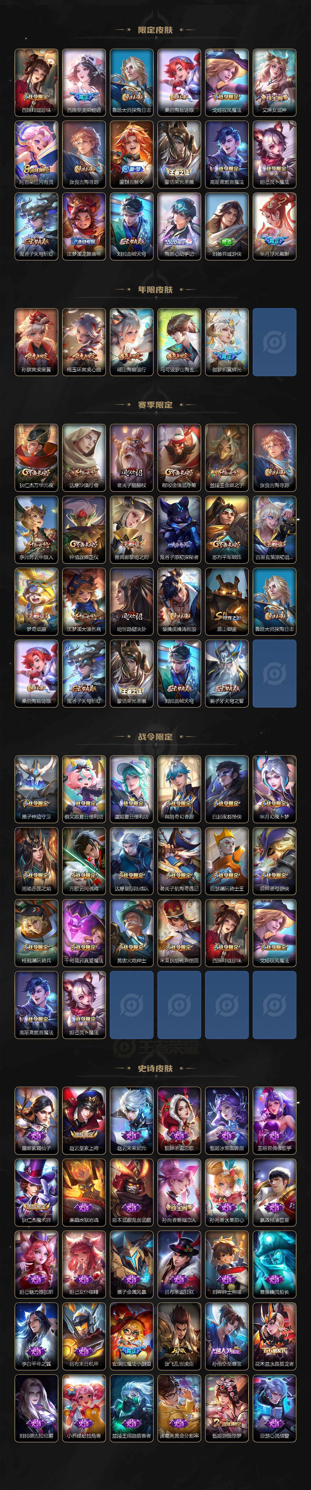 WZJM3483010王者荣耀账号详情图3 WZJM3483010王者荣耀账号详情图3