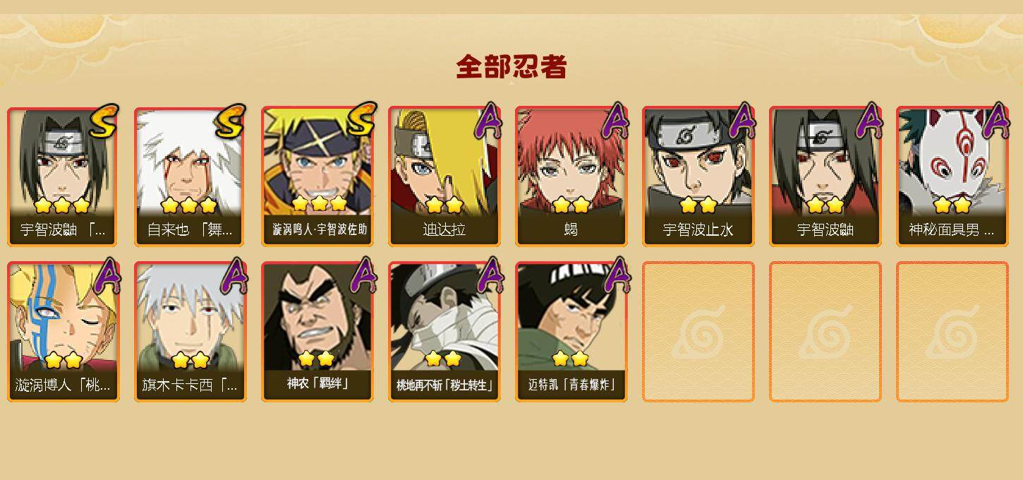 HYEY344491火影忍者账号详情图2