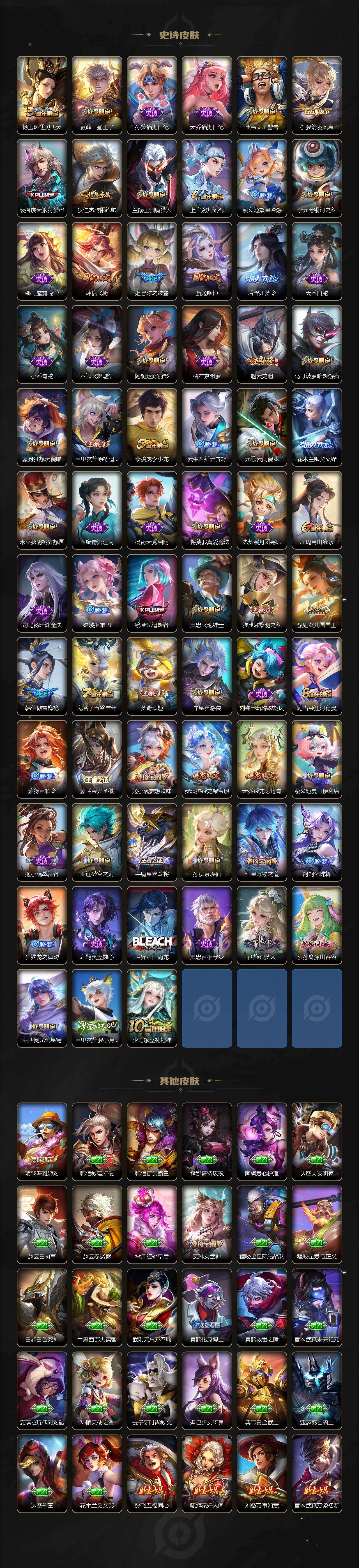 WZLX464289王者荣耀账号详情图5