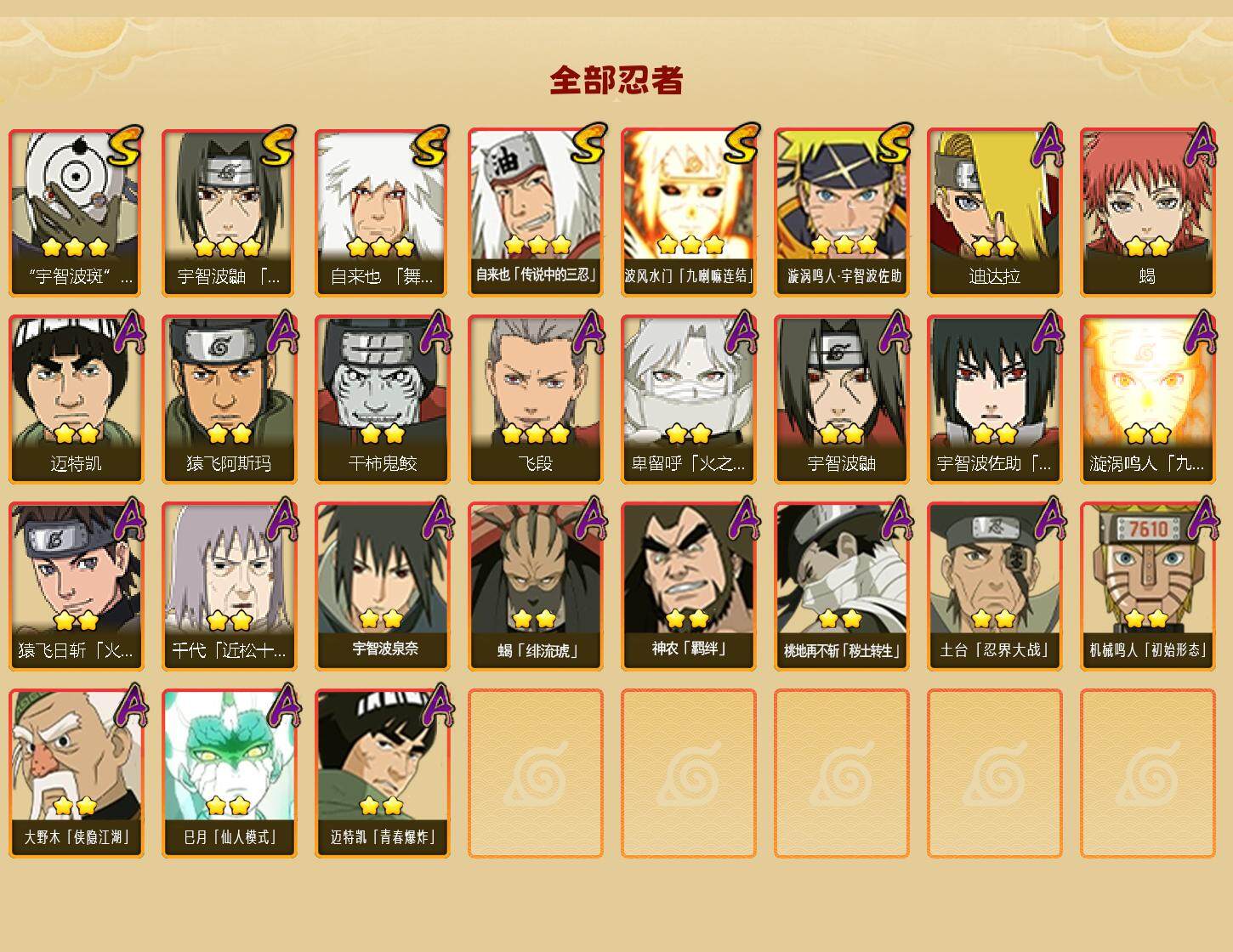 HYEY344465火影忍者账号详情图2