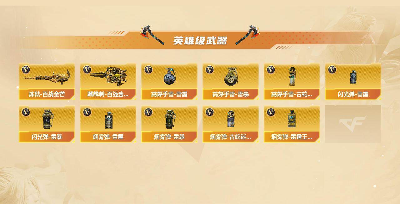 CFCMW421418穿越火线账号详情图3