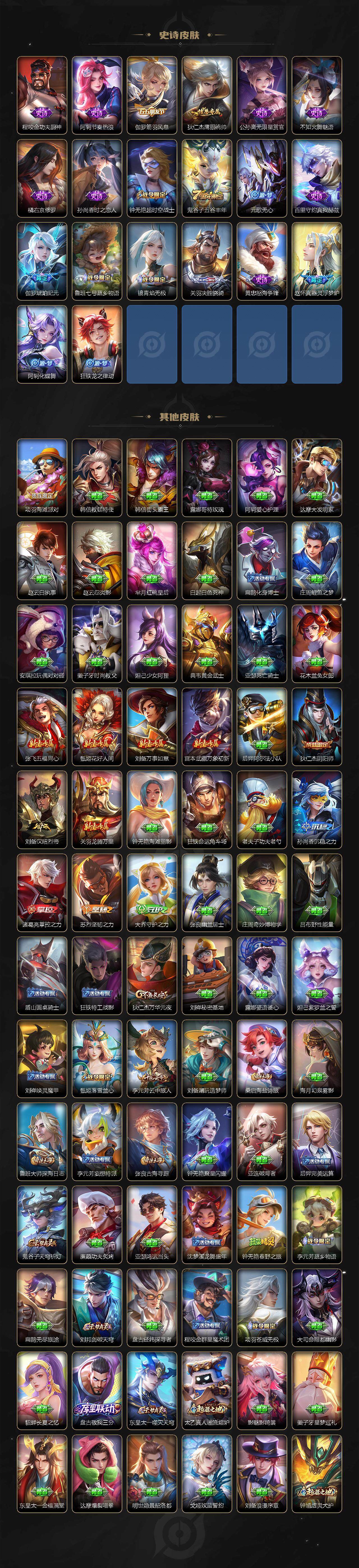 WZ033483554王者荣耀账号详情图3 WZ033483554王者荣耀账号详情图3